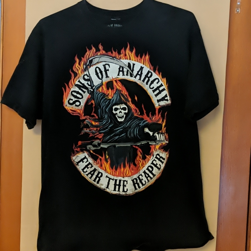 Sons Of Anarchy Fear the Reaper T-shirt Size XL